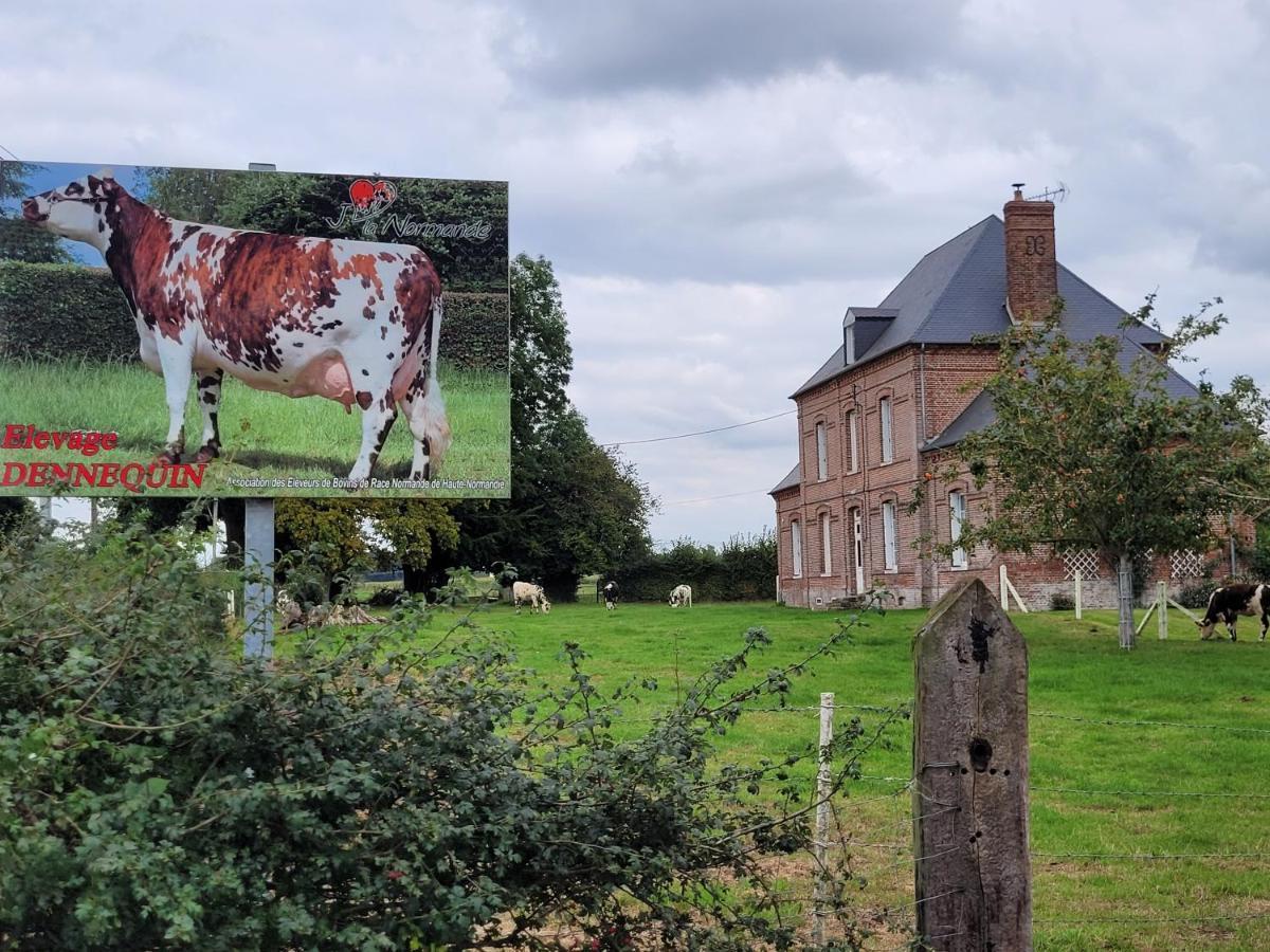 Chambre Chez L'Habitant 2 Biville-la-Baignarde Exteriör bild
